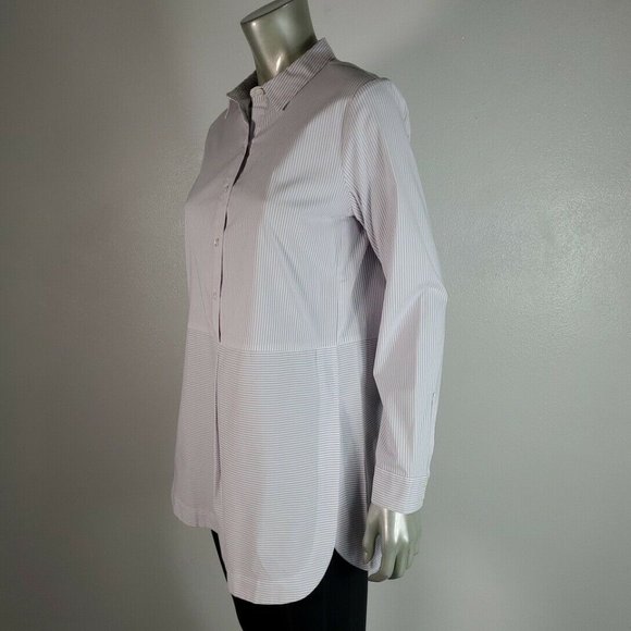 J. Jill Top Tunic Side Slits Stretch S - Picture 3 of 6